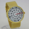 Unique Luxury Men Gold Stainless Steel Watch  Fashion Jialilei